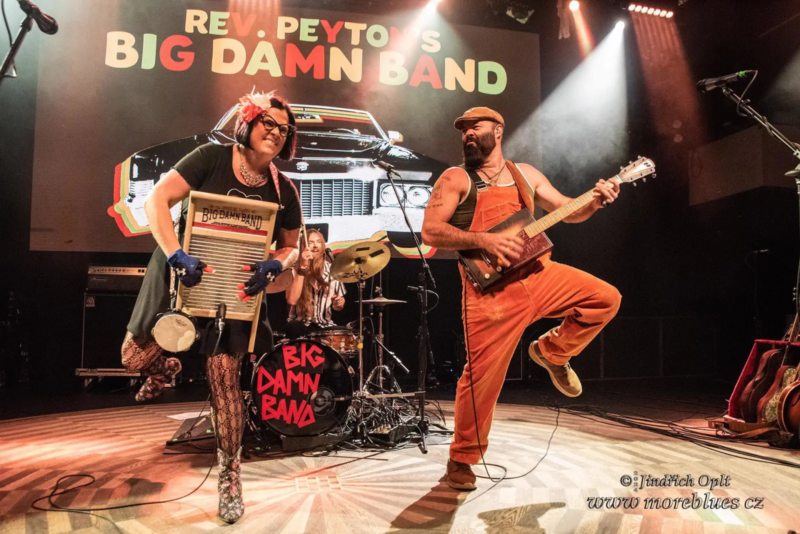 The Reverend Peyton's Big Damn Band's European "Honeysuckle" tour hits the road