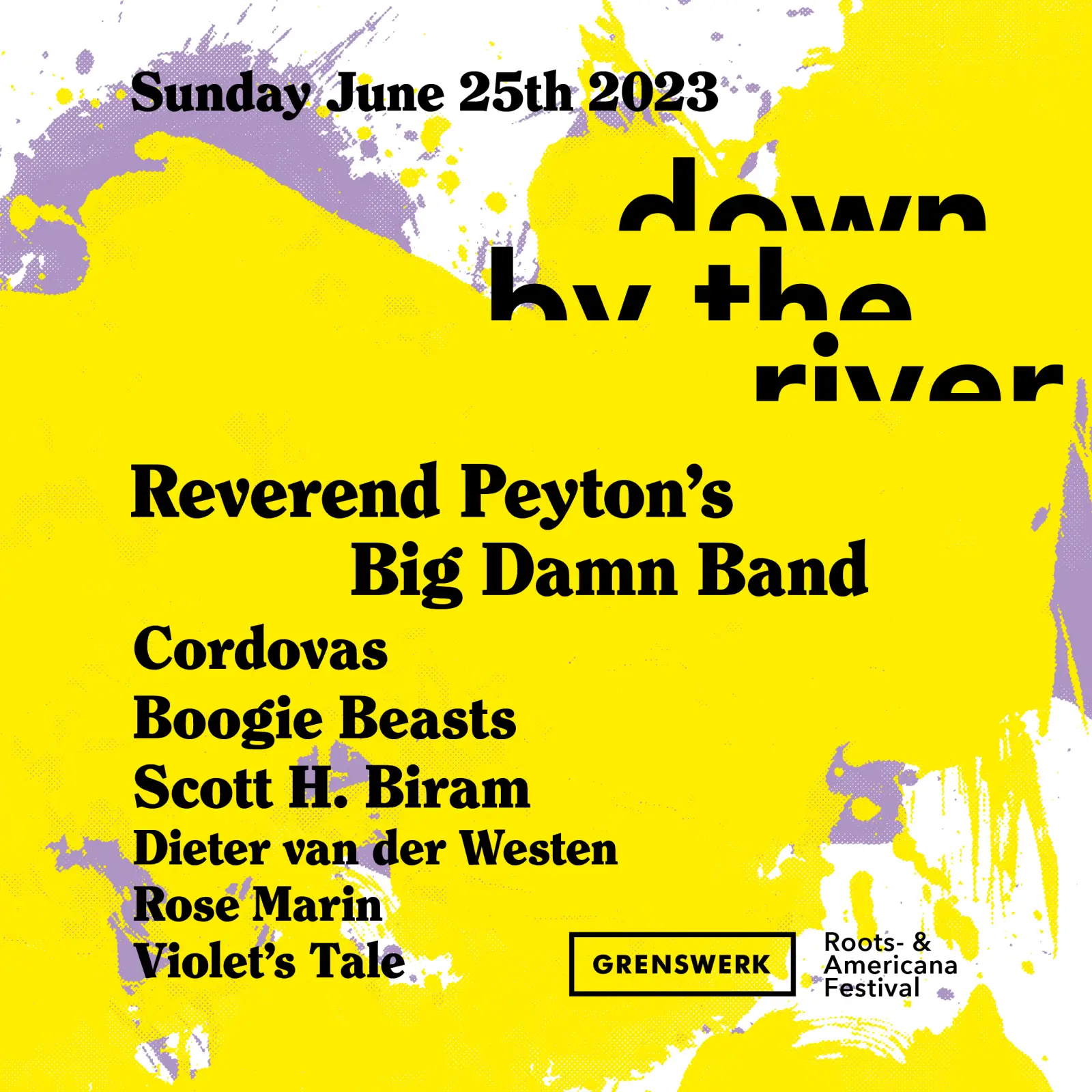 Down By The River: Reverend Peyton's Big Damn Band, Cordovas, Scott H. Biram, Boogie Beasts and more