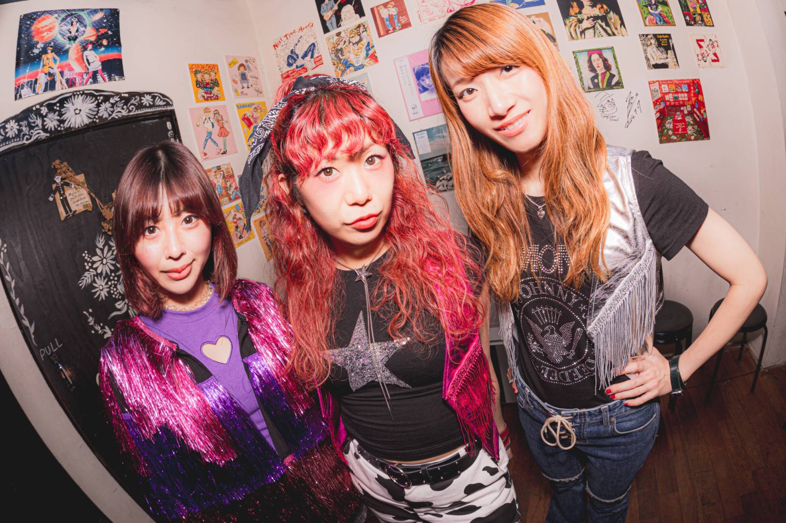 The Let's Go's in the Netherlands for three shows