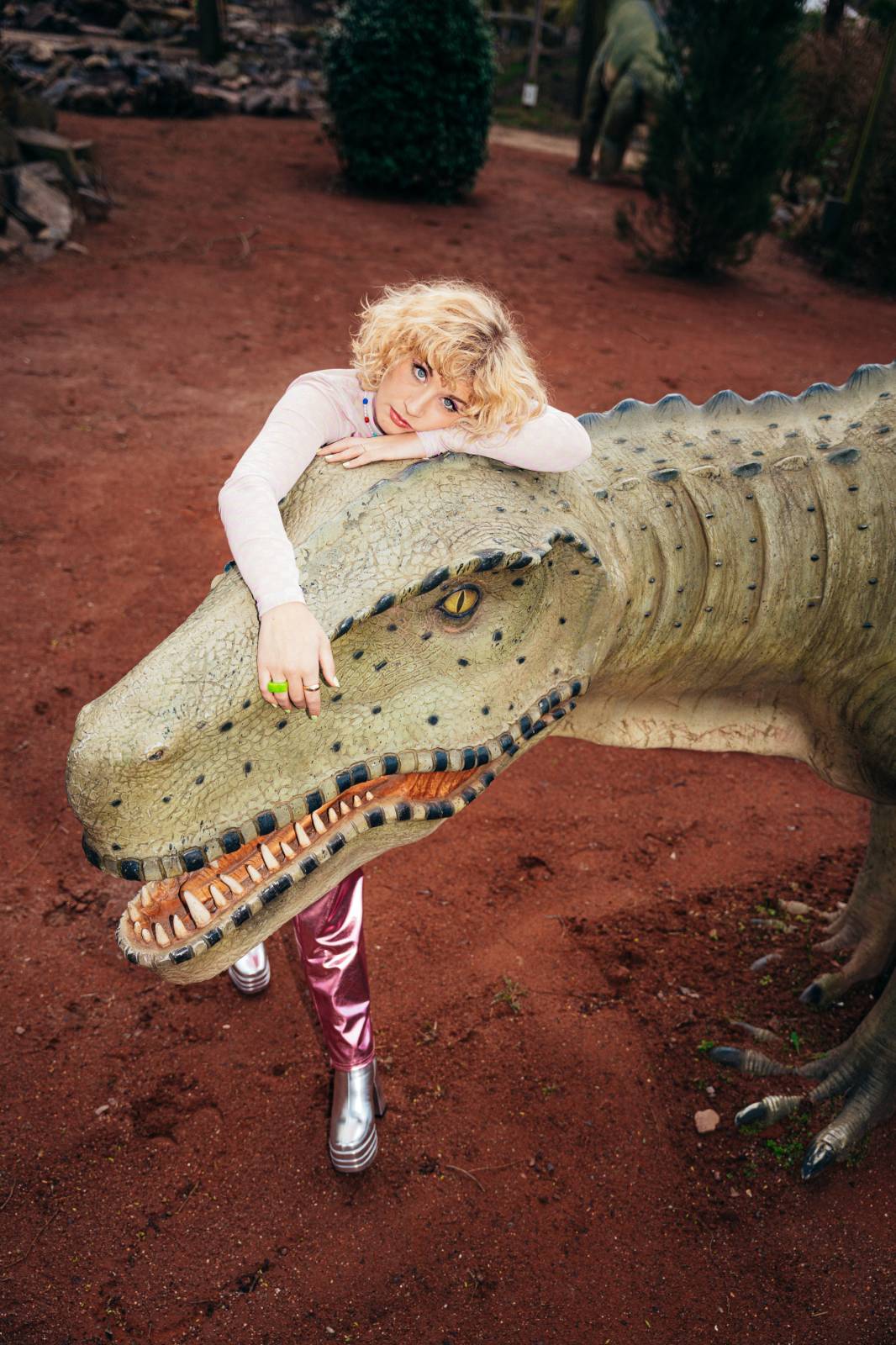 Judy Blank signs with Rounder Records; releases "Dinosaurs"; announced May tourdates