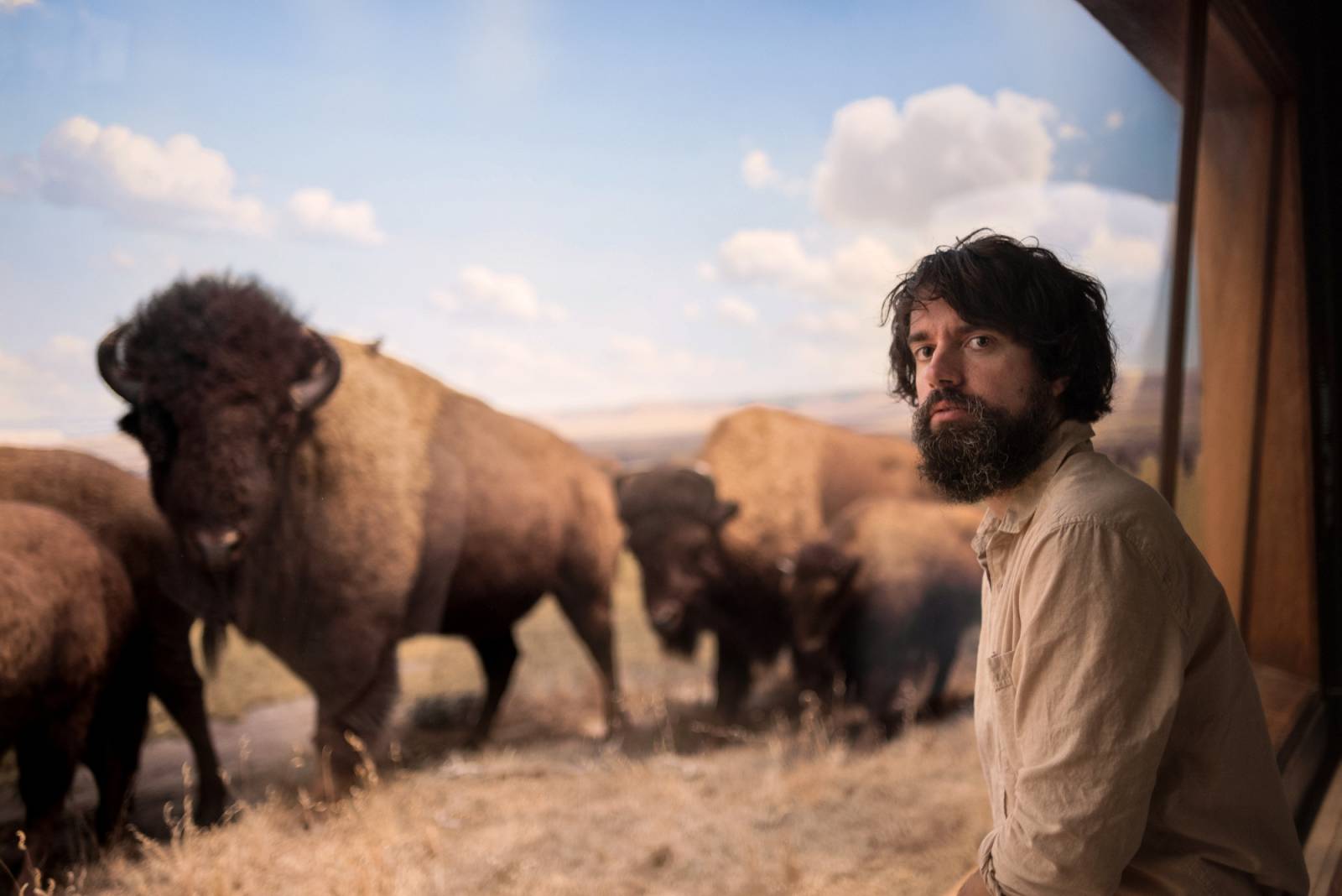 Anthony D'Amato in the UK this month with The Felice Brothers