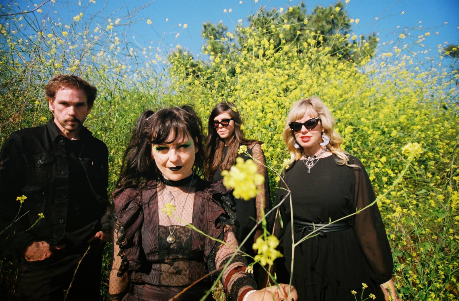 The rock & roll mystics Death Valley Girls are back with "Islands In The Sky"