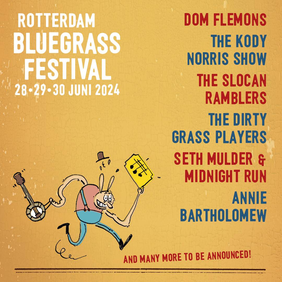 Rotterdam Bluegrass Festival announces first names