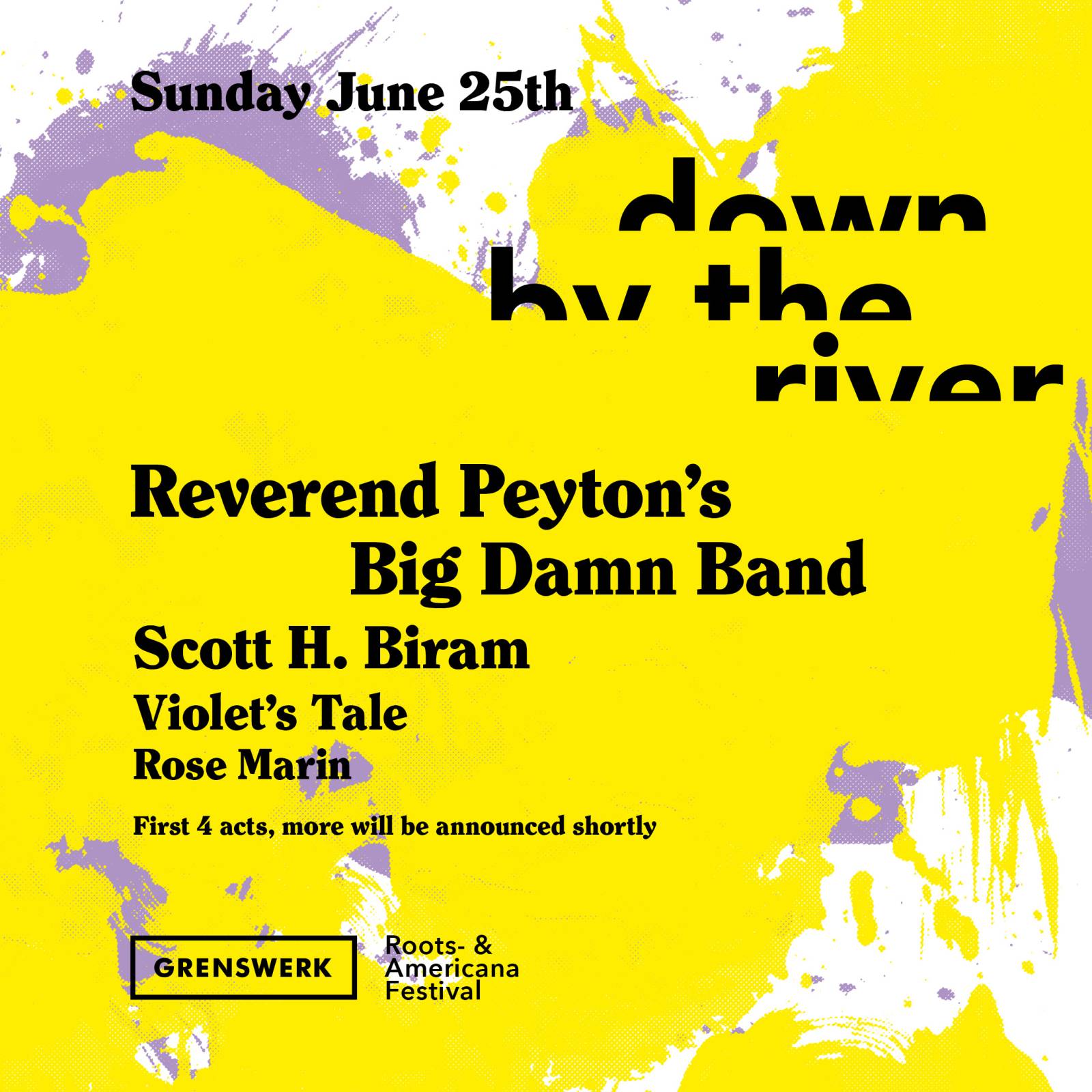 Down By The River 2023: The Reverend Peyton's Big Damn Band, Scott H. Biram and more..