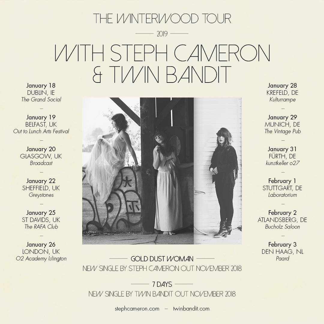 Twin Bandit and Steph Cameron join forces on "The Winterwood Tour"
